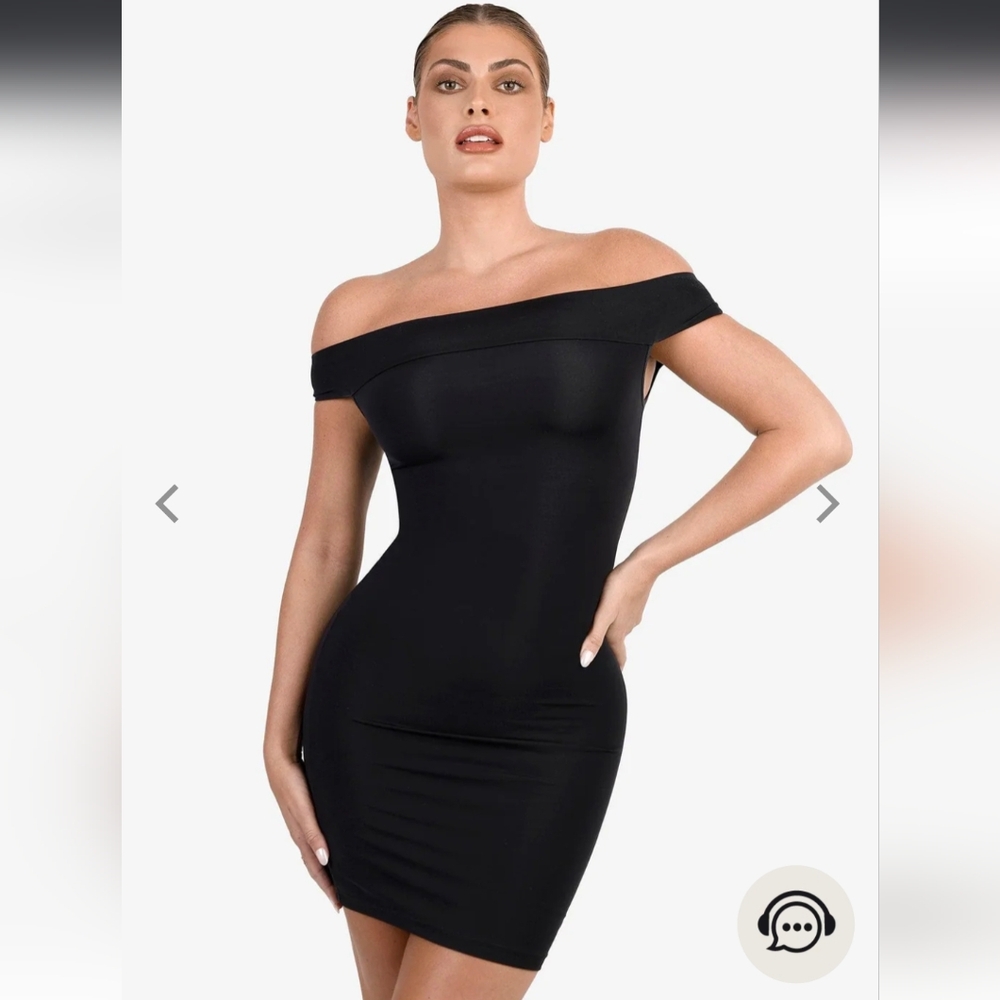 Elegant Black Strapless Dress
